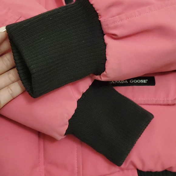 Excellent Rare Pink Canada Goose Chilliwack Bomber - Picture 6 of 9